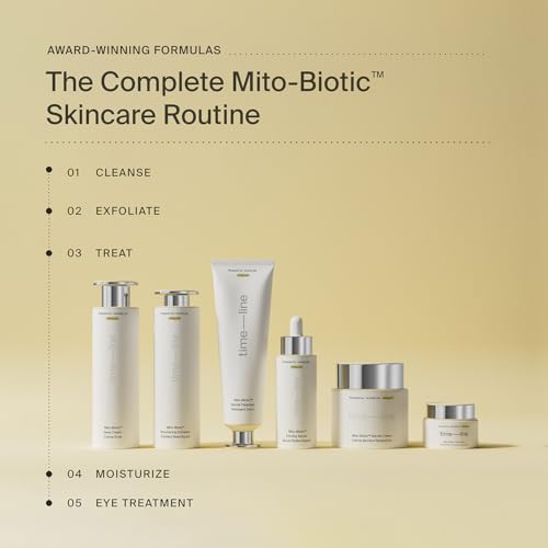 Timeline Mitopure¢â Gentle Cleanser - Non-Drying & Calming With Ceramides To Remove Makeup & Strengthen Skin Barrier For All Skin Types - 3.38 Fl Oz