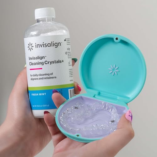 Invisalign Retainer & Aligner Cleaning Crystals+ - 1 Pack with Mint Flavor