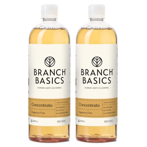 Branch Basics Concentrate Refill 2 Pack - Multi-Purpose Safe Cleaning Solution