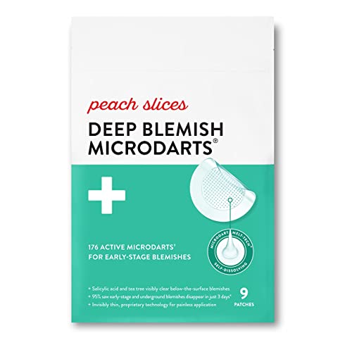 Peach Slices Acne Spot Dots - Microdart Patches for Blemish & Dark Spot Treatment