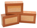 Deep Moisturizing Olive Oil & Sicilian Red Orange Bar Soap - Pack of 3
