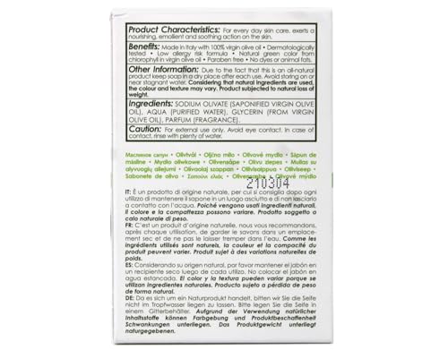 Olive Oil Bar Soap for Face & Body - Moisturizing Natural Skincare - 5 Pack