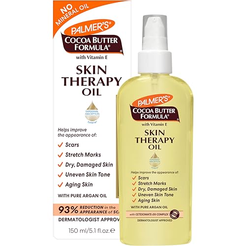Palmer's Cocoa Butter Formula Moisturizing Swivel Stick with Vitamin E & Cocoa Butter Formula Skin Therapy Moisturizing Body Oil with Vitamin E, 5.1 Ounces
