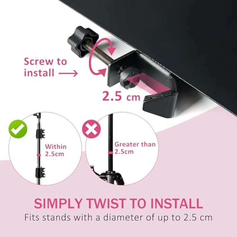 Metal Lash Tray Holder (9 inch¡¿6.5 inch), Medium Adjustable Essential Organizer Stand for Lash Techs, Eyelash Extension Supplies Perfect for Salon or Homes Use by KONOVOLY