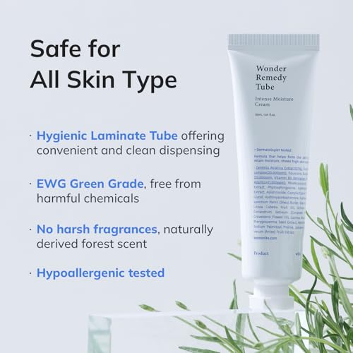 Keenoniks Hydrating & Barrier-Repair Cream 50ml - Sensitive & Dry Skin Moisturizer, CICA & Ceramide, Pack of 1
