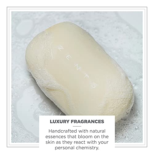 Zents Age-Defying Probiotic Lotion & Triple-Milled Luxe Bar Soap Set (Earth Fragrance) | Moisturizing Lotion with Hyaluronic Acid & Organic Shea Butter | With Organic Shea Butter | 6.4 fl oz & 5.7 oz