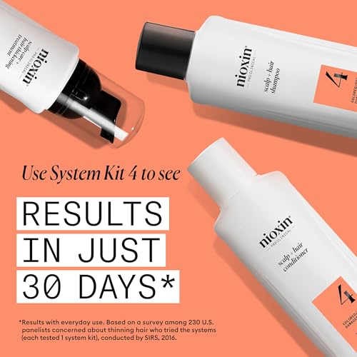 Nioxin System 4 Thickening Conditioner - Color-Treated Dry Hair 10.1 Fl Oz