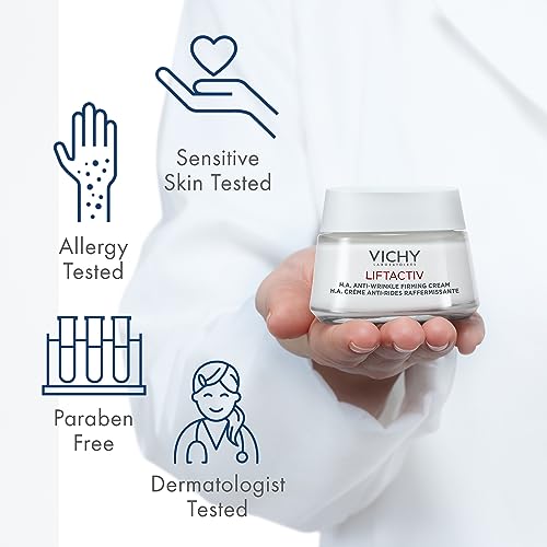 VICHY LiftActiv H.A. Anti-Wrinkle Firming Face Cream with Vitamin C - Light Fragrance