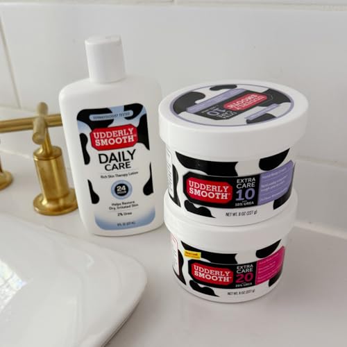 UDDERLY SMOOTH: 2% Urea Lotion, 10% Urea Hand & Body Cream, 20% Urea Hand & Body Cream