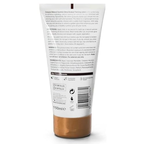 Calypso Natural Summer Glow Gradual Tan Lotion, Light - Medium