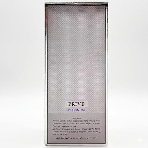 Men's Citrus Woody Musky Eau de Parfum Spray - Long-Lasting Fragrance 3.4 oz