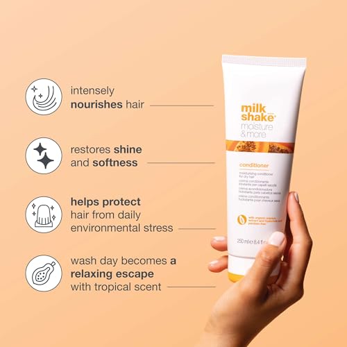 Milk Shake Moisture & More Conditioner 33.8 Fl Oz - Deep Hydration for Dry Hair