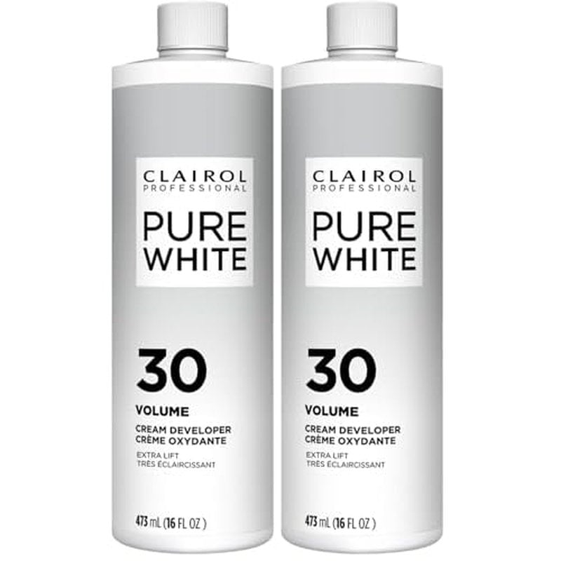 Clairol Professional Pure White 30 Volume Hair Developers for Lightening & Gray Coverage