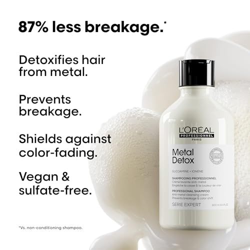 Biolage Metal Detox Shampoo 10.1 Fl Oz for Hair Repair & Color Protection