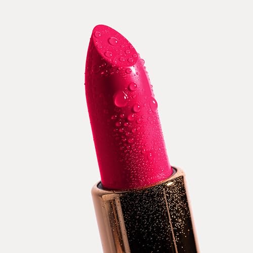 Vibrant Silk Hydrating Lipstick - Long Lasting Lip Color with Hyaluronic Acid & Super Oils - Charm
