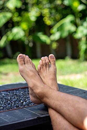 (Pack of 4) Men’s Foot Peel for Callus Removal - Extra Large & Extra Strength - Exfoliating Dry Feet Treatment - Unscented & Paraben-Free
