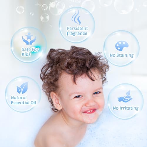 Kids Bath Bombs Set with Glow in The Dark Surprise - 24 Colorful Bubble Fizz for Bath Time Fun