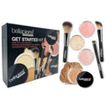 bellapierre Get Started Kit | Includes 2 Mineral Foundations, 1 Blush, & 1 Bronzer | Mineral Makeup Essentials | Non-Toxic and Paraben Free | Oil and Cruelty Free | Long Lasting Formulas ? Fair