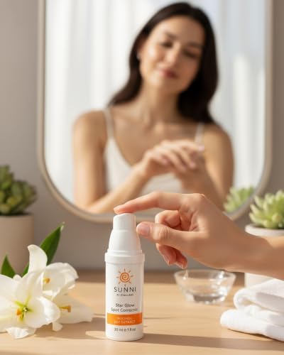 Facial Serum with Rucinol Lily Extract & Zenicyl for Smoother Skin - 1 oz
