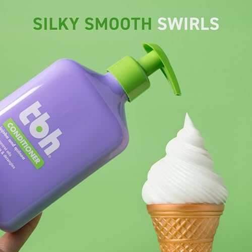 Kids & Teen Shampoo and Conditioner Set - 12 Fl Oz, Sulfate & Paraben Free, Hydrating Hair Care for All Hair Types - Pack of 2
