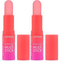 Catrice | Color Flush pH-Reactive Multi Stick | Color Changing Cheek & Lip Tinting Balm | Buildable, Dewy Finish | Vegan, Gluten Free, Cruelty Free (Pack of 2)