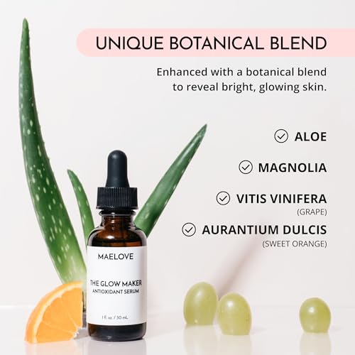 Maelove Hydrating & Brightening Skincare Duo - Vitamin C & Hydrator Serums