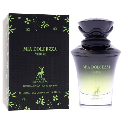 Maison Alhambra Mia Dolcezza Verde Unisex Green Fragrance 3.4 oz EDP Spray