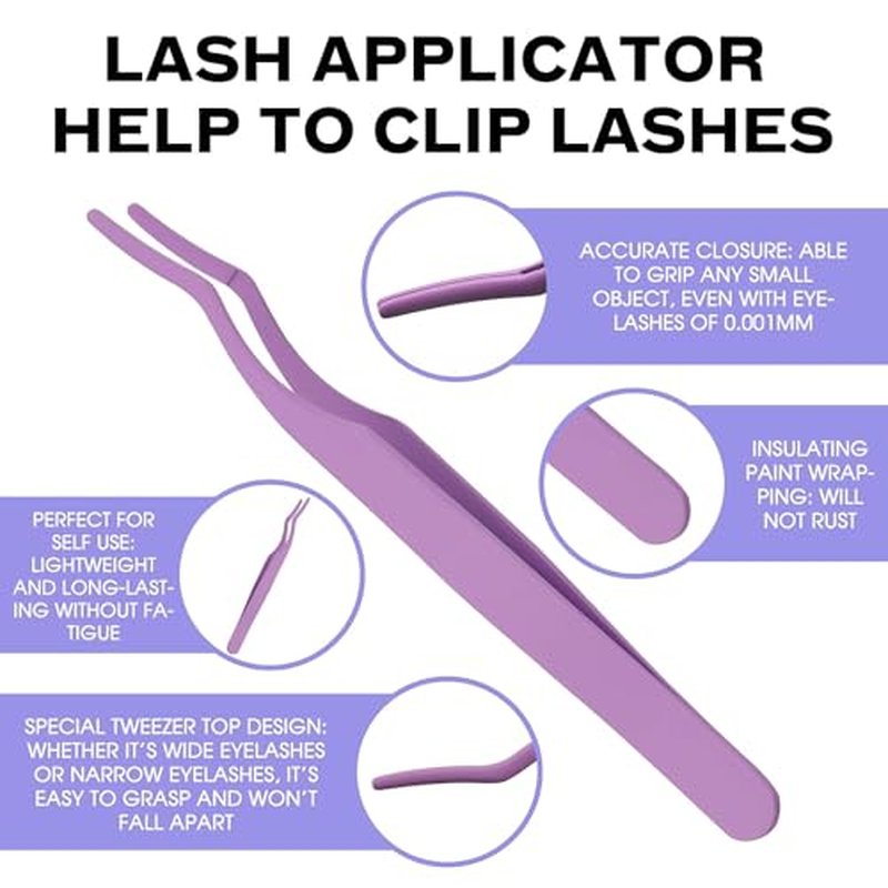 DIY lash Cluster Kit 60D+80D with 240 PCS C/D Curl 12-16mm Mixed,Individual Lashes Clusters Lash Band and Seal