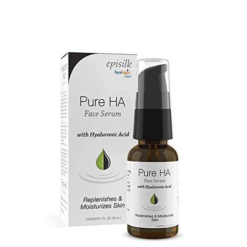 Pure Hyaluronic Acid Serum for Face - Hyalogic Natural HA Face Serum, Non-Greasy, Fragrance-Free Formula - Hyaluronic Acid Serum? Soften & Hydrate Skin | 1 Fl. oz.