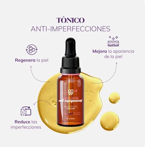 BIONUR LB Tonico Facial Advanced Formula 1-Pack - Exfoliating & Radiance Boosting Toner