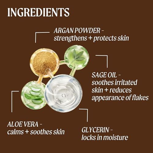 UPCIRCLE Natural Face Moisturizer with Argan Powder Vegan Daily Hydrating Cream