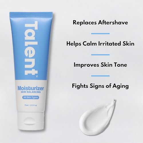 Talent Essential Starter Skincare Set - 90 Day Supply, Korean Skincare, EWG Verified, Fragrance-Free Daily Cleanser (3.0 oz) & Moisturizer (2.5 oz)