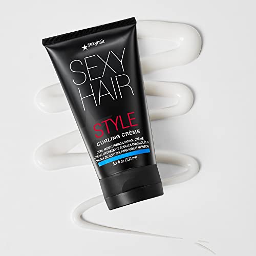 5.1 Fl Oz Curling Cream - Moisturizing Curl Control for Wavy, Curly & Coily Hair
