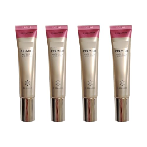 Deep Hydration Korean Eye Cream - Premier Ampoule in Eye Care, Pink Variation (4 Pack, 1.35 fl oz each)