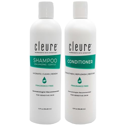 Sulfate-Free Volumizing Shampoo & Conditioner Set for Dry & Damaged Hair