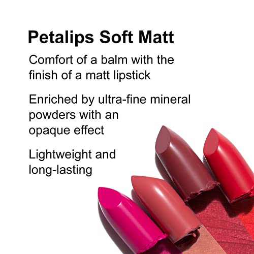 Petalips Soft Matte Lipstick - Aquatic Nymphaea - Lightweight & Buildable Color