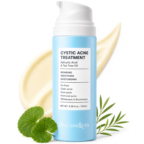 1-Pack Cystic Acne Spot Treatment with Salicylic Acid & Tea Tree Oil for Face