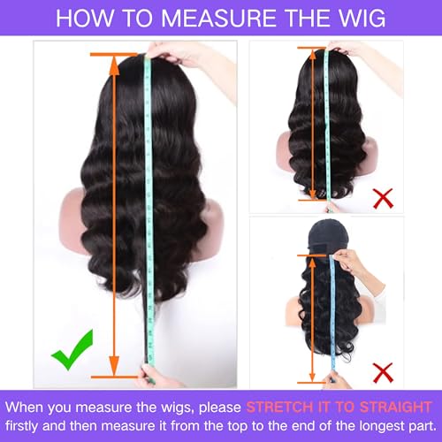 12 Inch Ombre Headband Wig Human Hair Body Wave #4/27 Highlight Glueless Wigs - Black Women Style