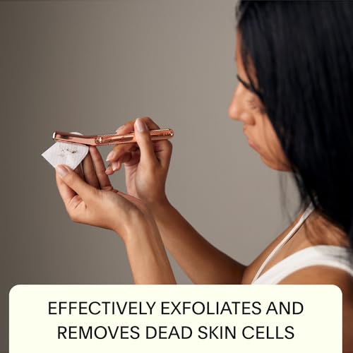 Leaf Dermaplaner Mercury Reusable Metal Dermaplane Razor for Women - Exfoliation & Peach Fuzz Removal