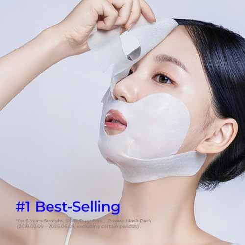 DEWYCEL PRIVATE CARE MASK with edelweiss callus culture extract | 3STEP face mask for glow skin - elasticity, hydrating, firming | Soothing Recovery & Moisture with Panthenol, Niacinamide
