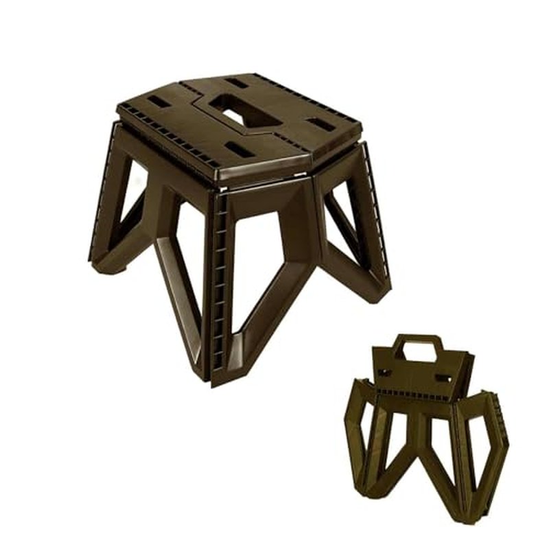 Foldable Bath Shower Safety Chair, Shower Seat, Anti-Slip Bench Bathtub Stool for Elderly or Seniors, 11.5Inch Thick and Heavy Duty Shower Stool for Inside Shower(Olive)