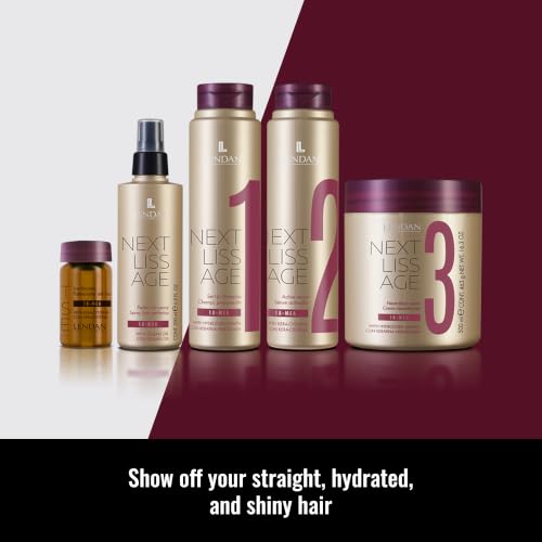 Sulfate & Paraben-Free Hair Shampoo for Straightening & Repair - 300ml