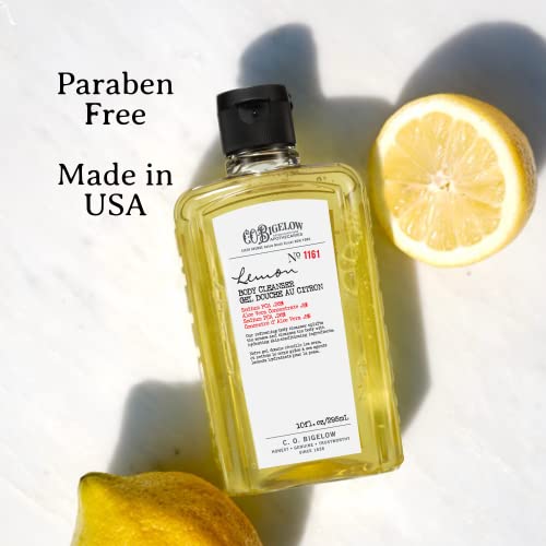C.O. Bigelow Lemon Body Wash & Lotion Duo Gift Set - Hydrating Natural Fragrance