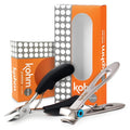 Heavy Duty Nail Clippers Set for Thick and Ingrown Toenails - Professional Pedicure Tools