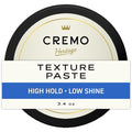Cremo Hair Styling Texture Paste, Premium Barber Grade Texture Paste for Hair Styling, 3.4 Oz