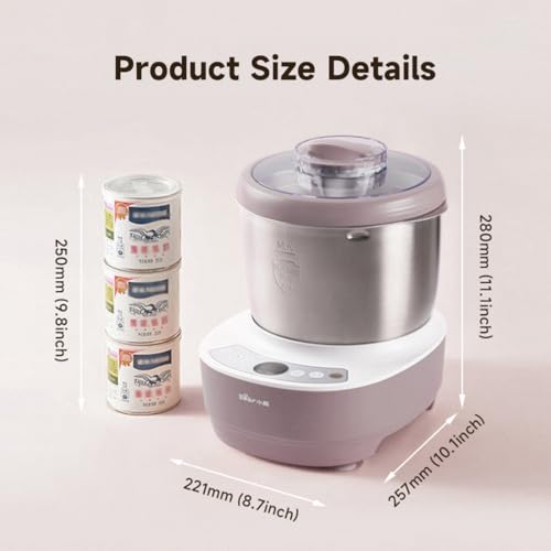 3.7 Quart Electric Dough Maker with Fermentation Function - Stainless Steel Kitchen Appliance - Variation of THIS listing