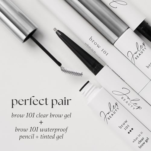 Clear Brow Gel, Flexible Hold & Natural Finish - Vegan-Friendly, 0.3oz