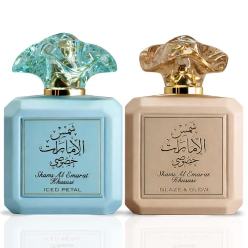 Khususi Glaze & Glow & Iced Petal Eau de Parfum Spray Set 100ml - Floral & Sweet Scents
