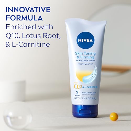 NIVEA Skin Firming & Anti-Wrinkle Neck and Chest Cream Set, 2 x 6.7 Oz