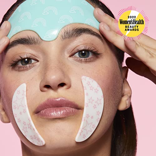 Pacifica Reusable Mask Set ? Silicone Undereye & Brow Mask Set for Forehead & Under Eye, Anti-Wrinkle, Firming, Pair with Serum, Vegan & Cruelty-Free, 3 Pieces